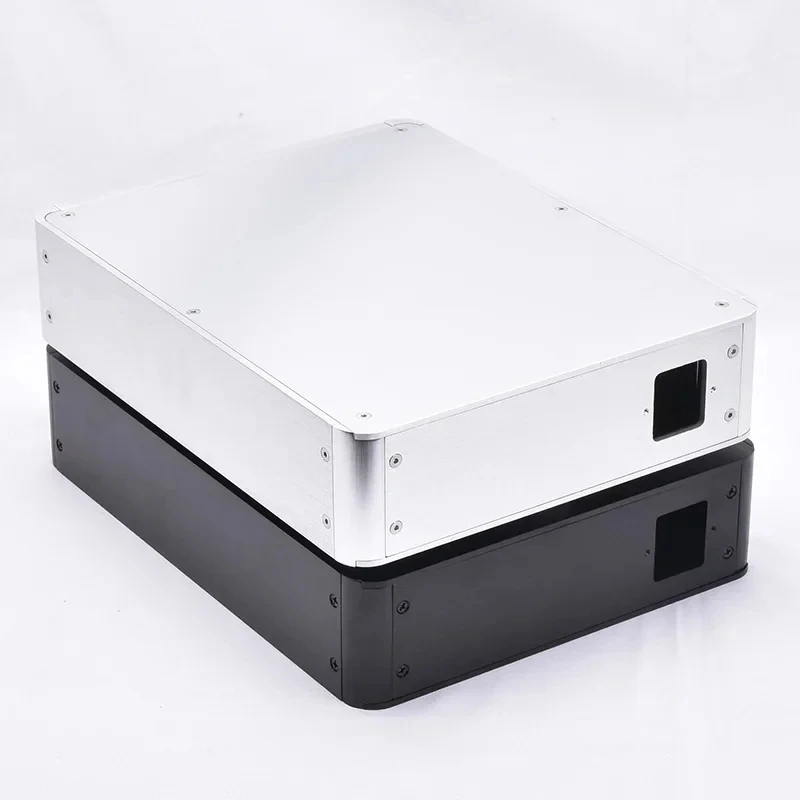 

Breeze Audio Chassis BZ2106R New Rounded Corner Case Preamplifier Headphone Amplifier Case DAC Case Aluminum Enclosure Box DIY