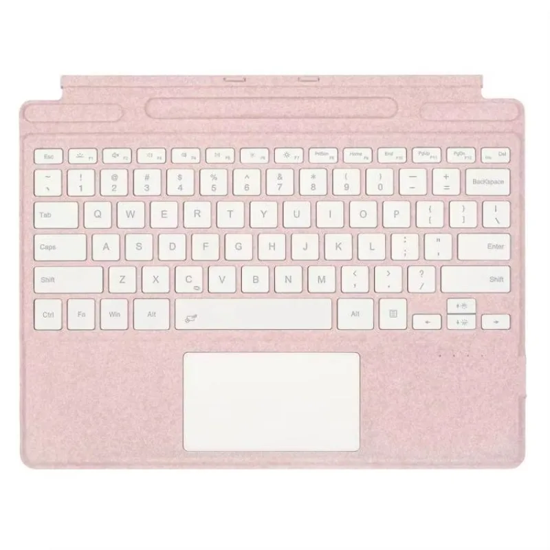Single Color Backlight Tablet Wireless Keyboard with Touch Pad