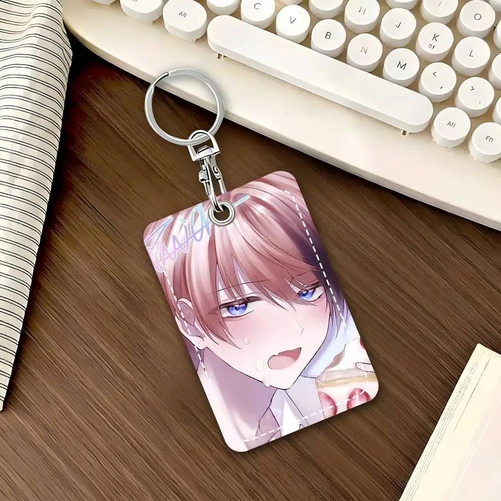 1 Stück Anime Kasurich Kartenetui Schlüsselanhänger Zugangskarten-Tasche Schlüsselanhänger Leder-Kartenhalter Schlüsselring – Detail 8