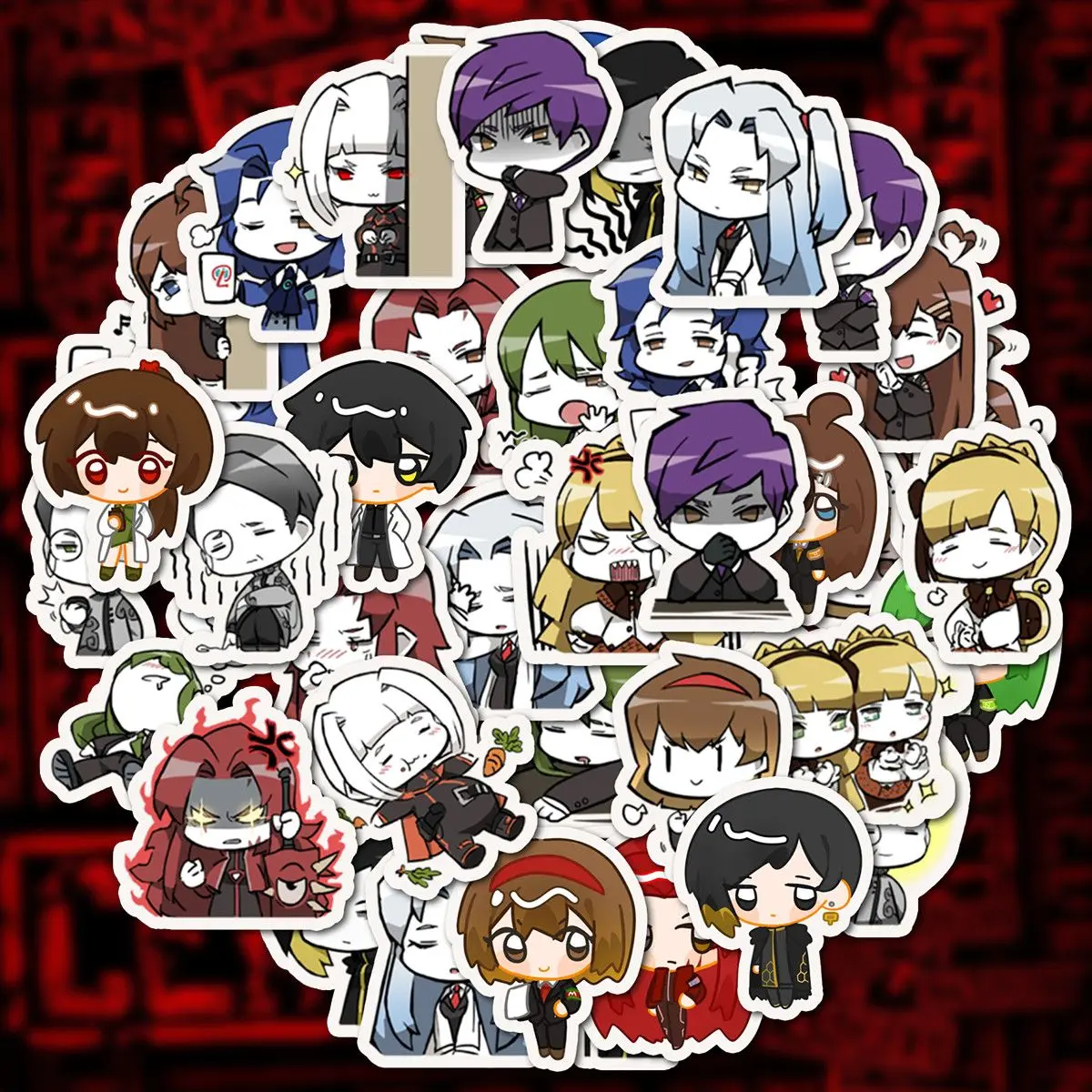 adesivo-de-anime-da-lobotomy-corporation-‌-adesivos-de-papelaria-ayin-angela-cartoon-diy-a-prova-d'Agua-materiais-escolares-para-estudantes