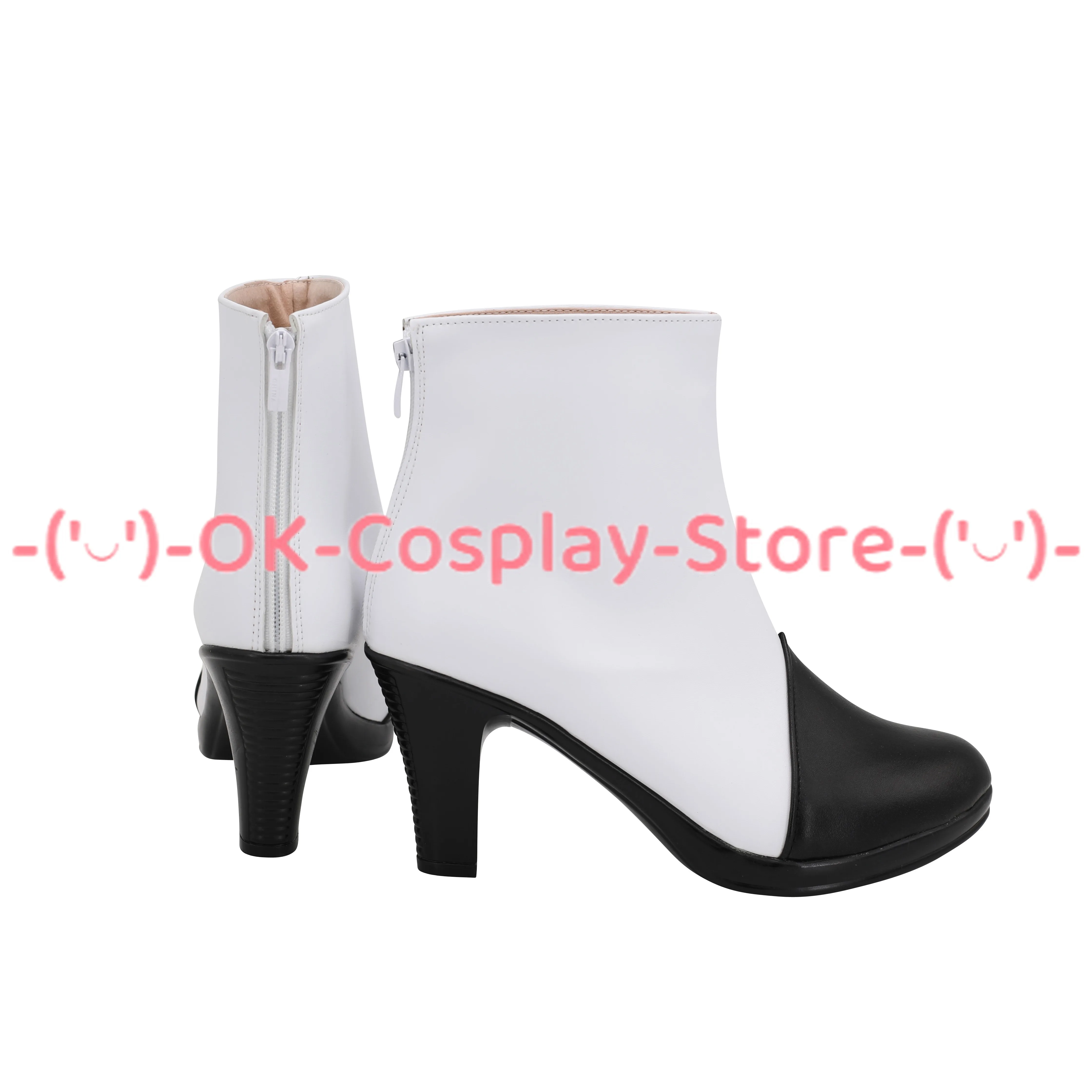 Charlie Cosplay Shoes PU Leather Shoes Halloween Carnival Boots Cosplay Props Custom Made