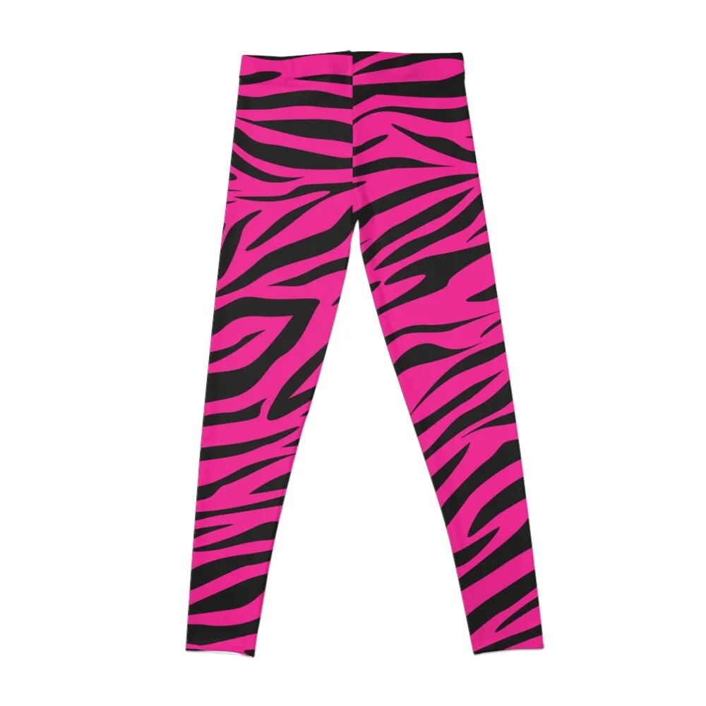 Pink Zebra Print Leggings yoga pant Women