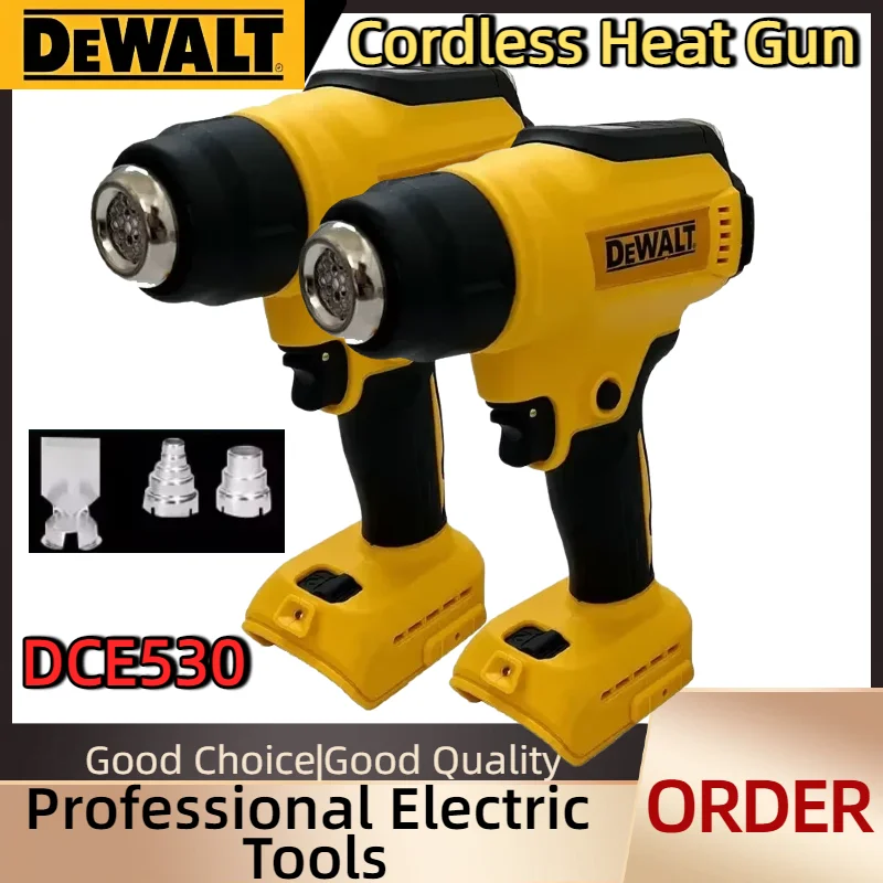 

Dewalt DCE530 300W Brushless Cordless Heat Gun 20V Battery High Power Thermal Blower Heat Shrink Wrapper