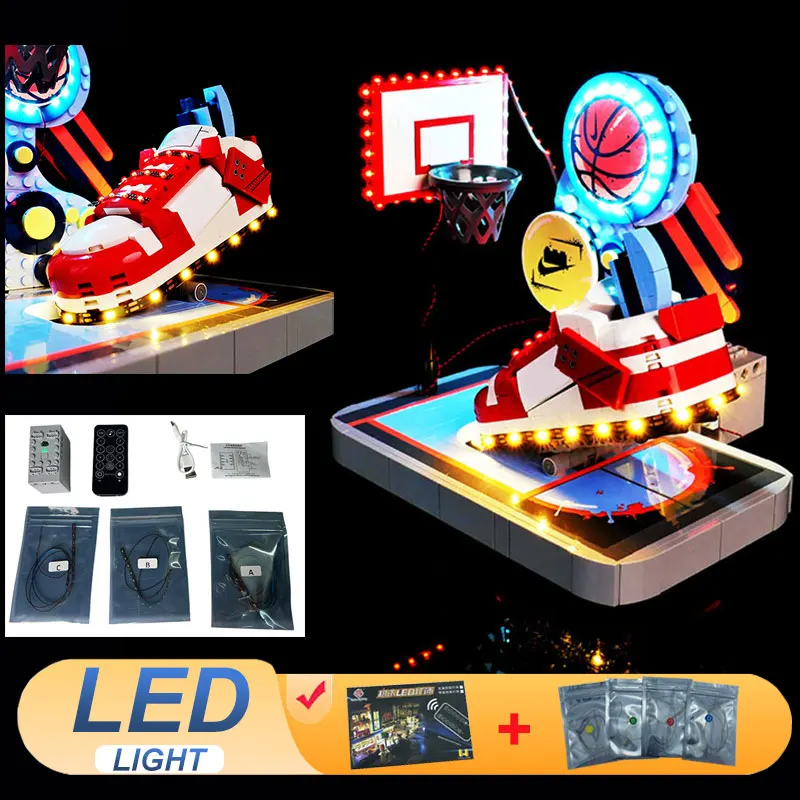

LED Light Kit For LEGO 43021 ball shoes Model Decorative Lamp DIY Gift (Not Include Building Blocks Bricks Kits Sets Model)