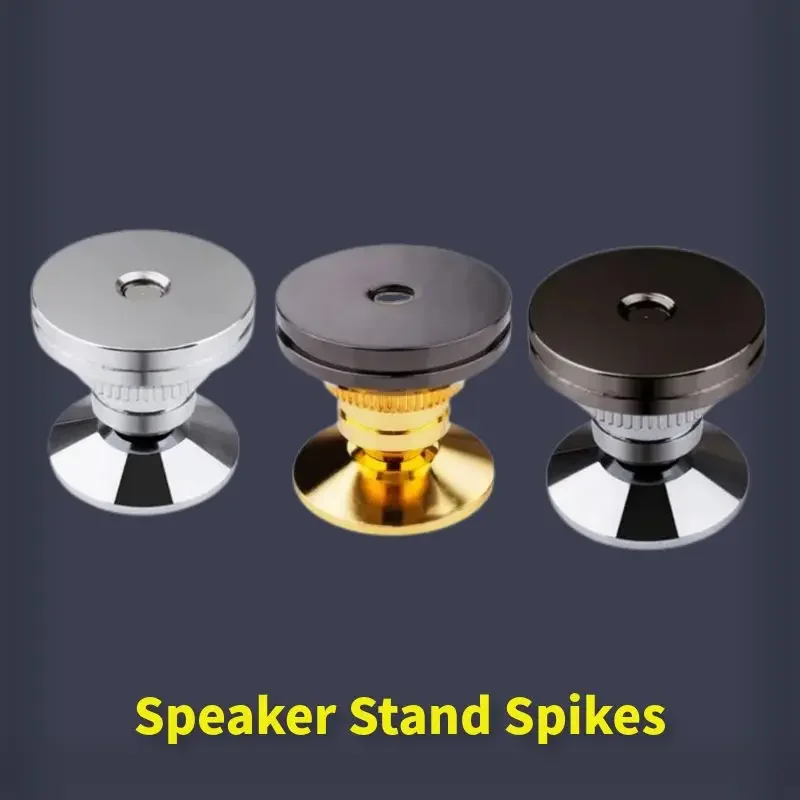 Consumer Electronics Speaker Stand Spikes Isolation Stands For Audio Amplifier Turntable Player Shockproof Foot Pad 26mmx28mm