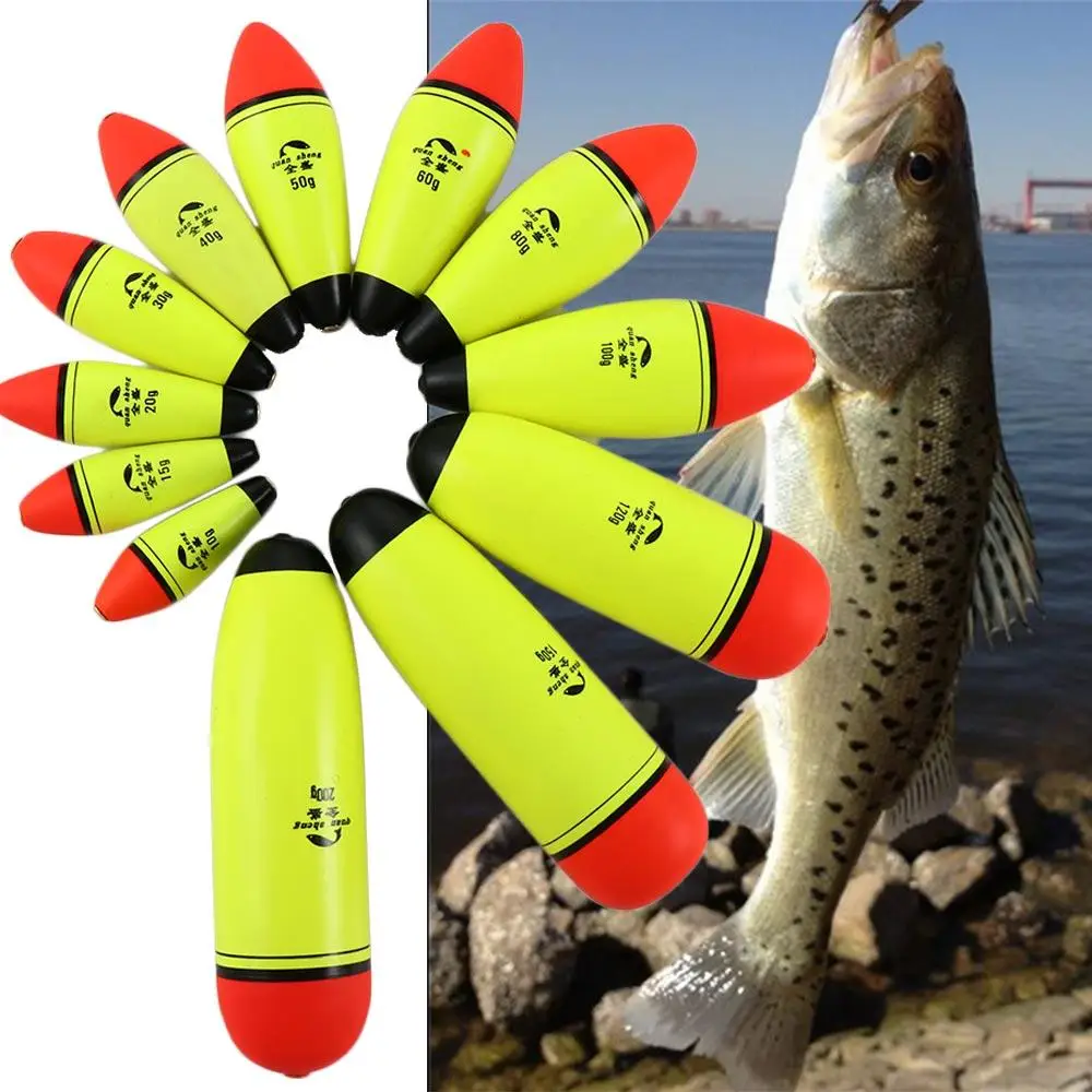 8g-200g Schiuma Galleggiante Da Pesca Galleggiante Galleggiabilità EVA Elastico Galleggiante Da Pesca Alla Roccia Bobber Flotador Peche Boia Attrezzatura Da Pesca