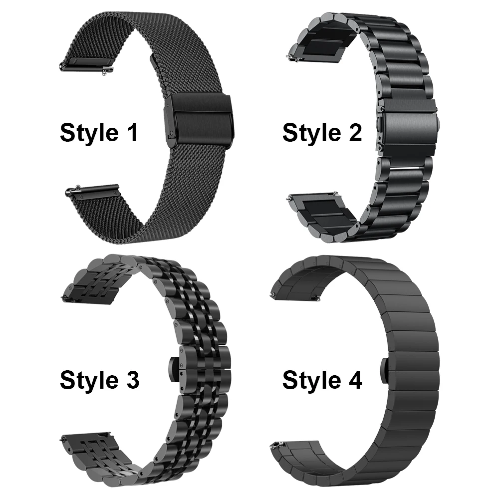 Business classic stainless steel strap For Xiaomi Watch S1 Pro / S1 Active Metal Mesh Band For Mi Watch 22mm Wristband Bracelet