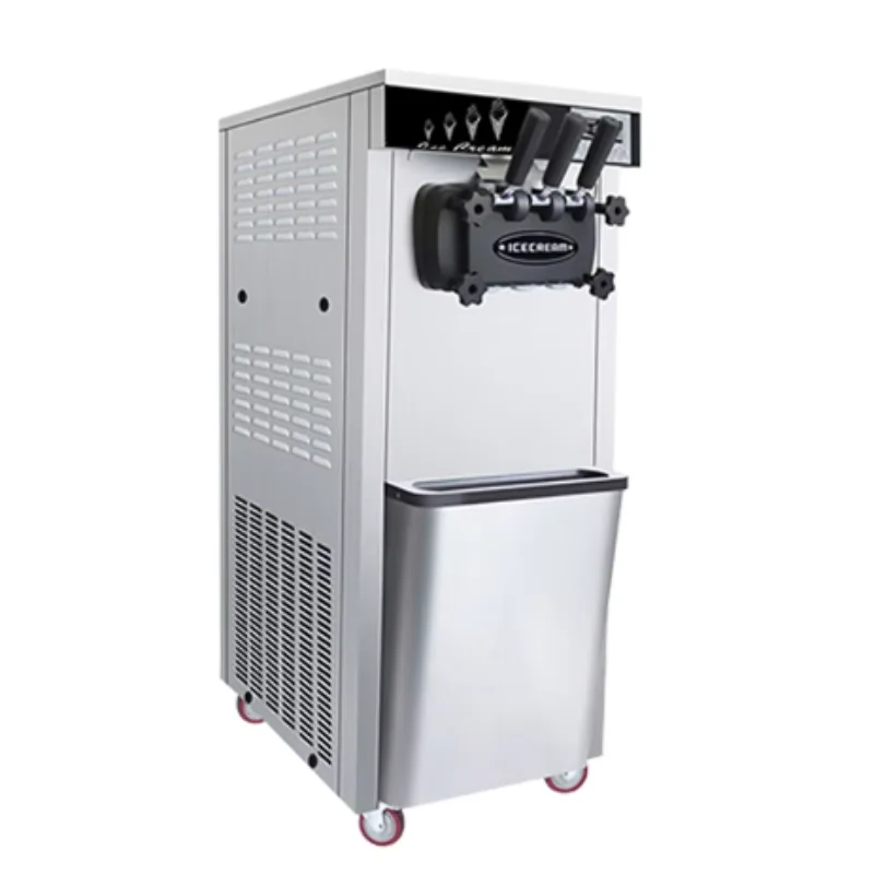 

Commercial Soft Ice Cream Machine Fully Automatic Multifunctional Frozen Yogurt Vertical Ice Cream Maker