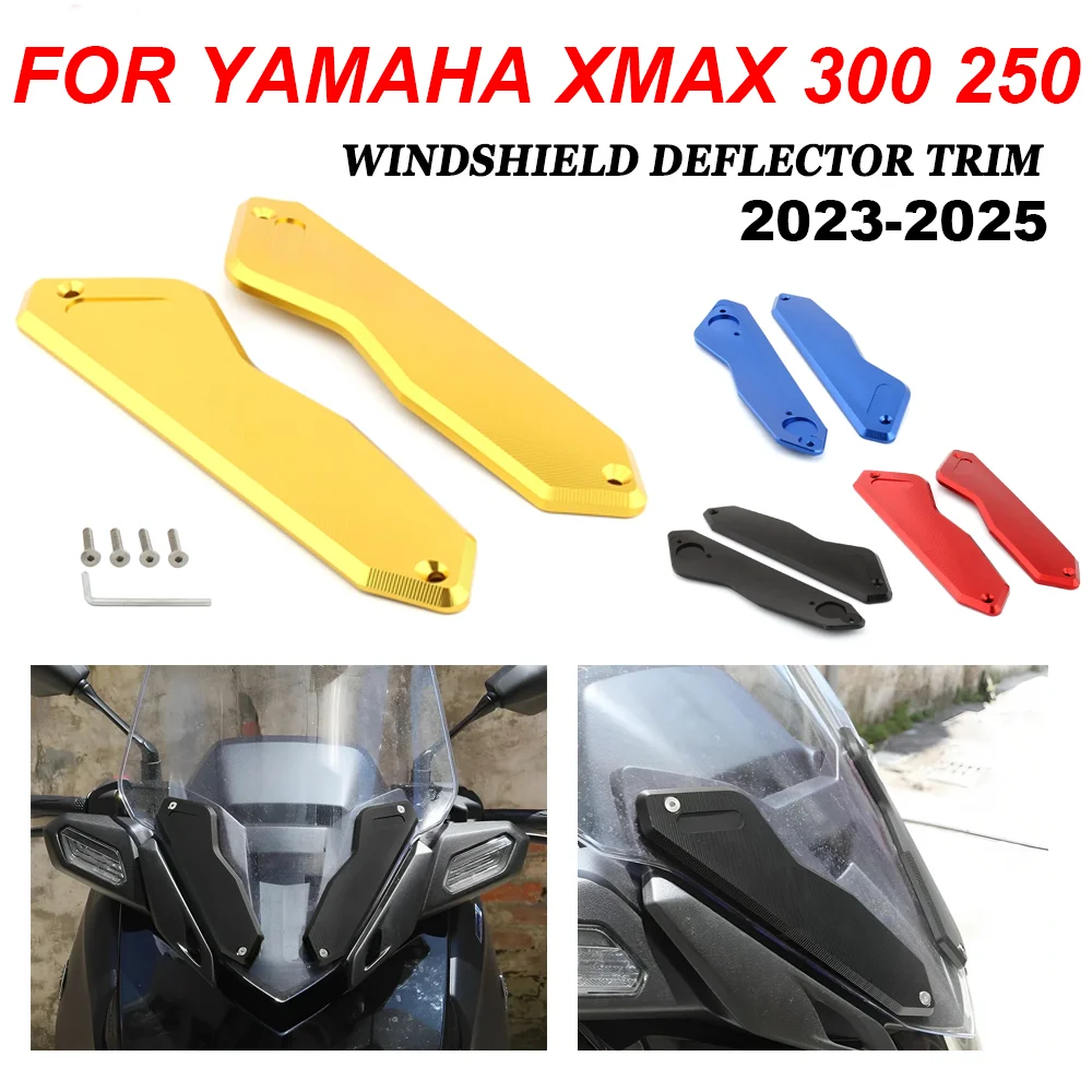 

For YAMAHA XMAX300 X MAX X-MAX XMAX 250 300 XMAX250 2023 2024 2025 Windshield Deflectors Windscreens Bracket Protector