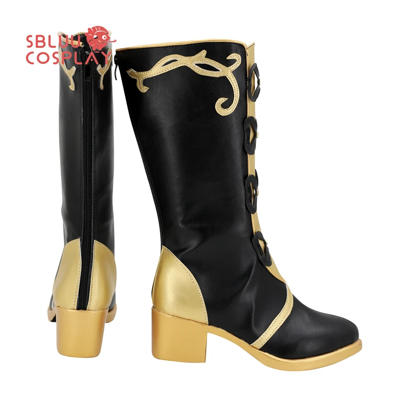 SBluuCosplay Gioco Aoi Yuta Scarpe Cosplay Stivali su misura per feste di Halloween