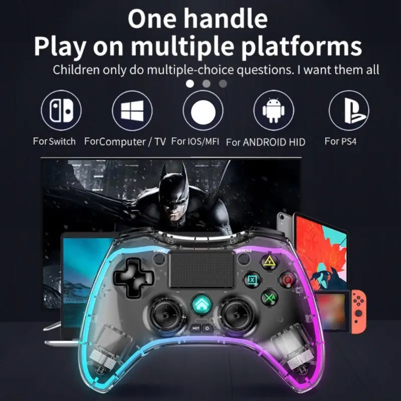 

2.4G Wireless Game Controller Accessories Gamepad For Android Smart Phone/Steam PC Joystick For PS3 Controle Joypad