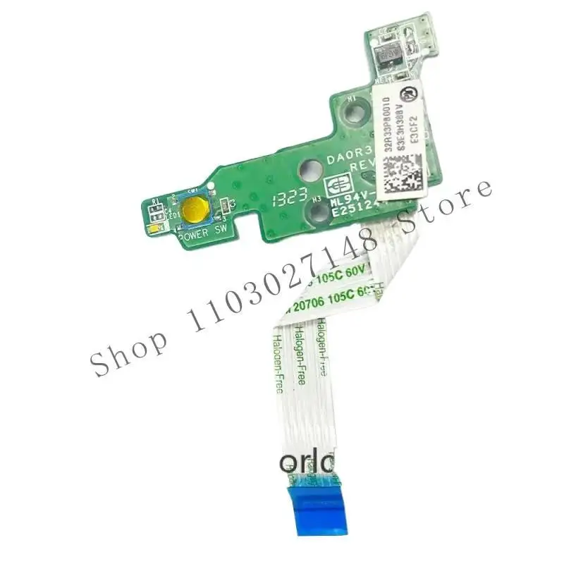 

For HP Pavilion G4-2000 G6-2000 G7-2000 G6-2235us TPN-Q109 Power Button Board with Cable DAOR33PB6E0 DA0R33PB6E0 +++