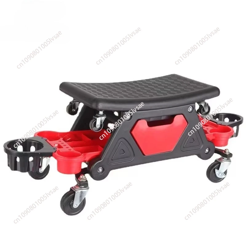 

Adjustable Garage Car Shop Mechanical Rolling Tools Crawler Seat with Tool Storage Box