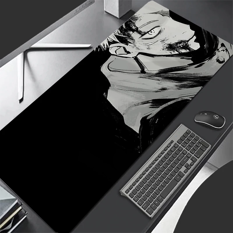

Mouse Pad jujutsu Kaisen Yuji Anime Gaming Accessories Varmilo Keyboard Desk Mat Gabinete Gamer Carpet XXL Mousepad Mouse Mats