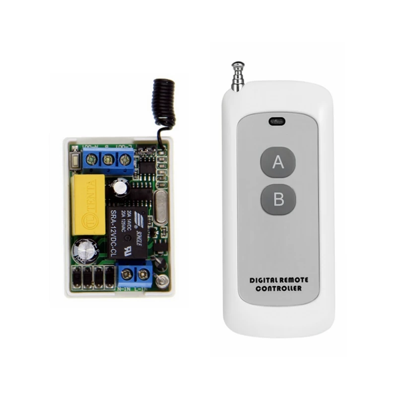 اللاسلكية الذكية RF مصباح ليد قطاع التحكم عن بعد الإعلان ضوء مربع 1CH التتابع استقبال 3CH الارسال التيار المتناوب 220 فولت