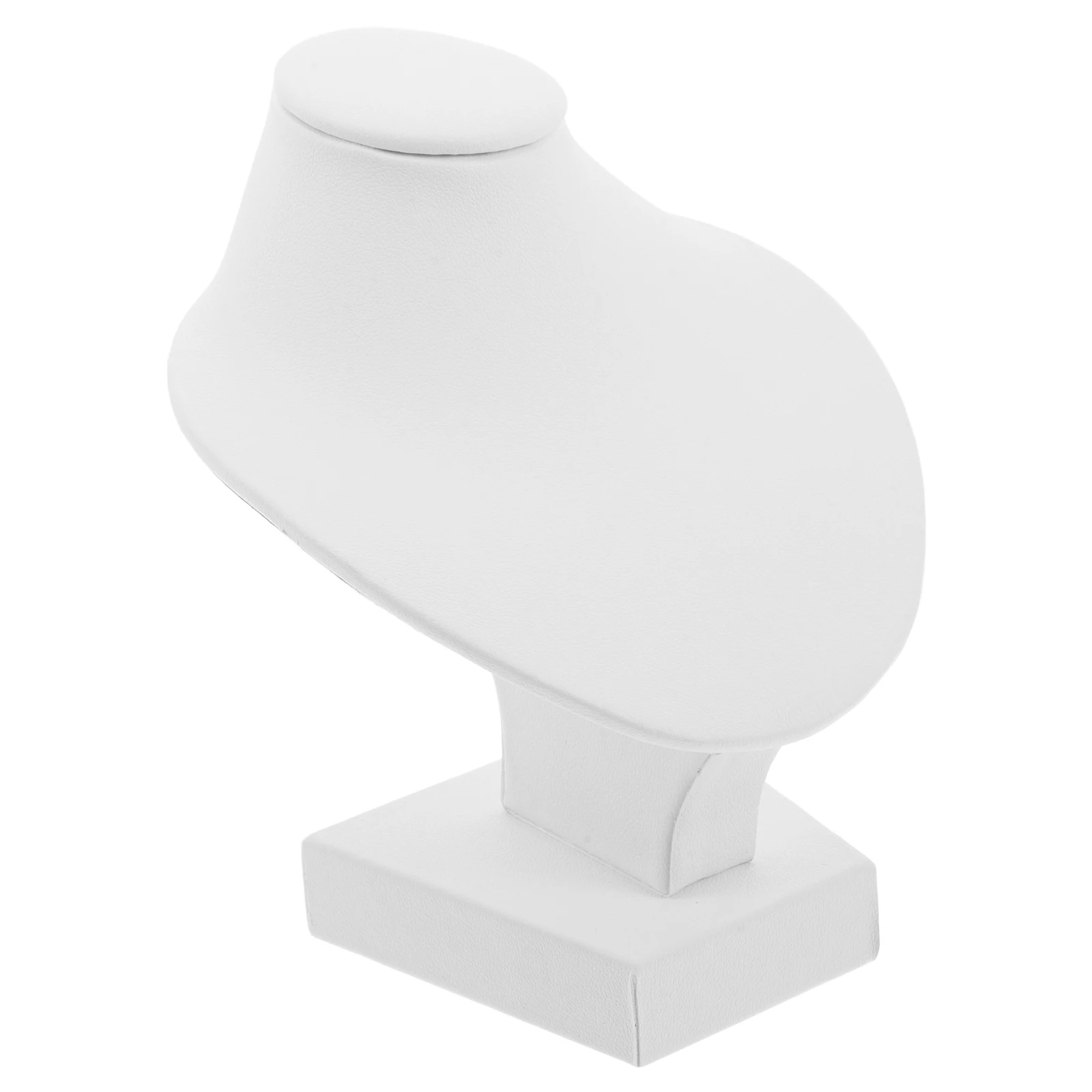

Jewelry Display St Necklace Mannequin Holder Vendors White Model Realistic Neck Design Material Selling Showcase