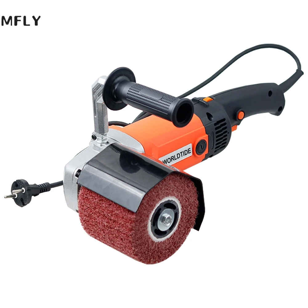 

1400W Electric Metal Wire Drawing Machine Portable Polishing Machine for Wooden Stainless Steel Polishing with Grinding