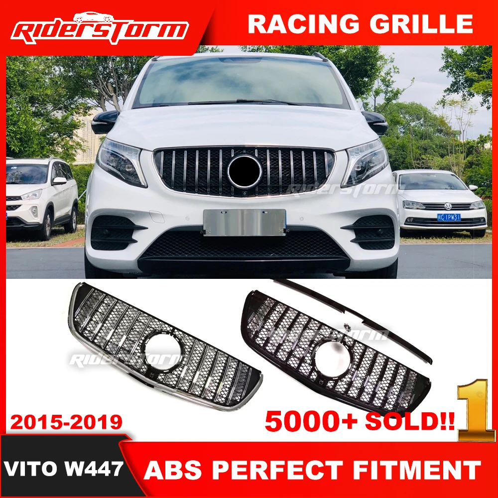 

Year 2016 2017 2018 2019 Vito Grille For merced Vito Gt Grille with mesh metri s Gt grille with black mesh without center logo