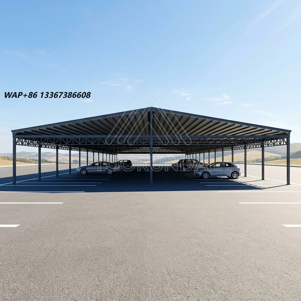 Large-Scale Outdoor Aluminum Parking Awning Canopy