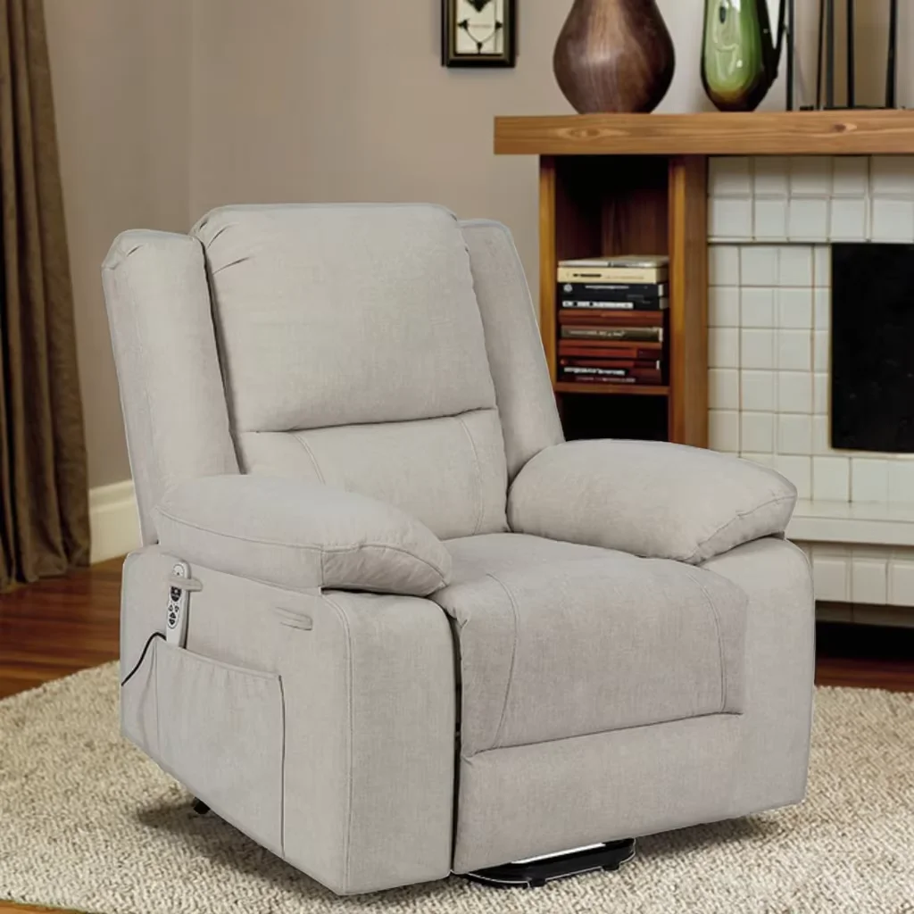 حار بيع الحديثة عالية الجودة كرسي رفع كهربائي أريكة الولايات المتحدة نمط كرسي الاستجمام النسيج غرفة نوم فندق استخدام كبار السن ودية #1