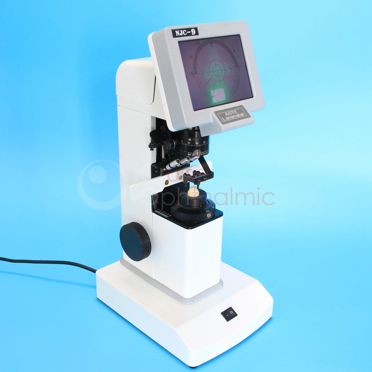 

Optometry Manual Lensmeter Projection Type Focimeter LCD Display JD-10 110-220v Compatible