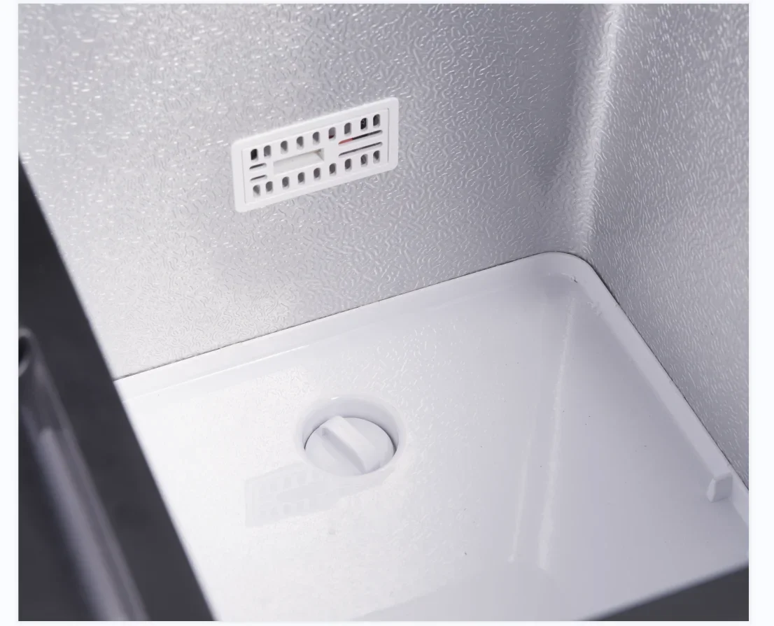 Solar-Auto-Minikühlschrank, 220 V, 12 V, tragbarer Kompressor, Auto-Kühlschrank mit Gefrierfach