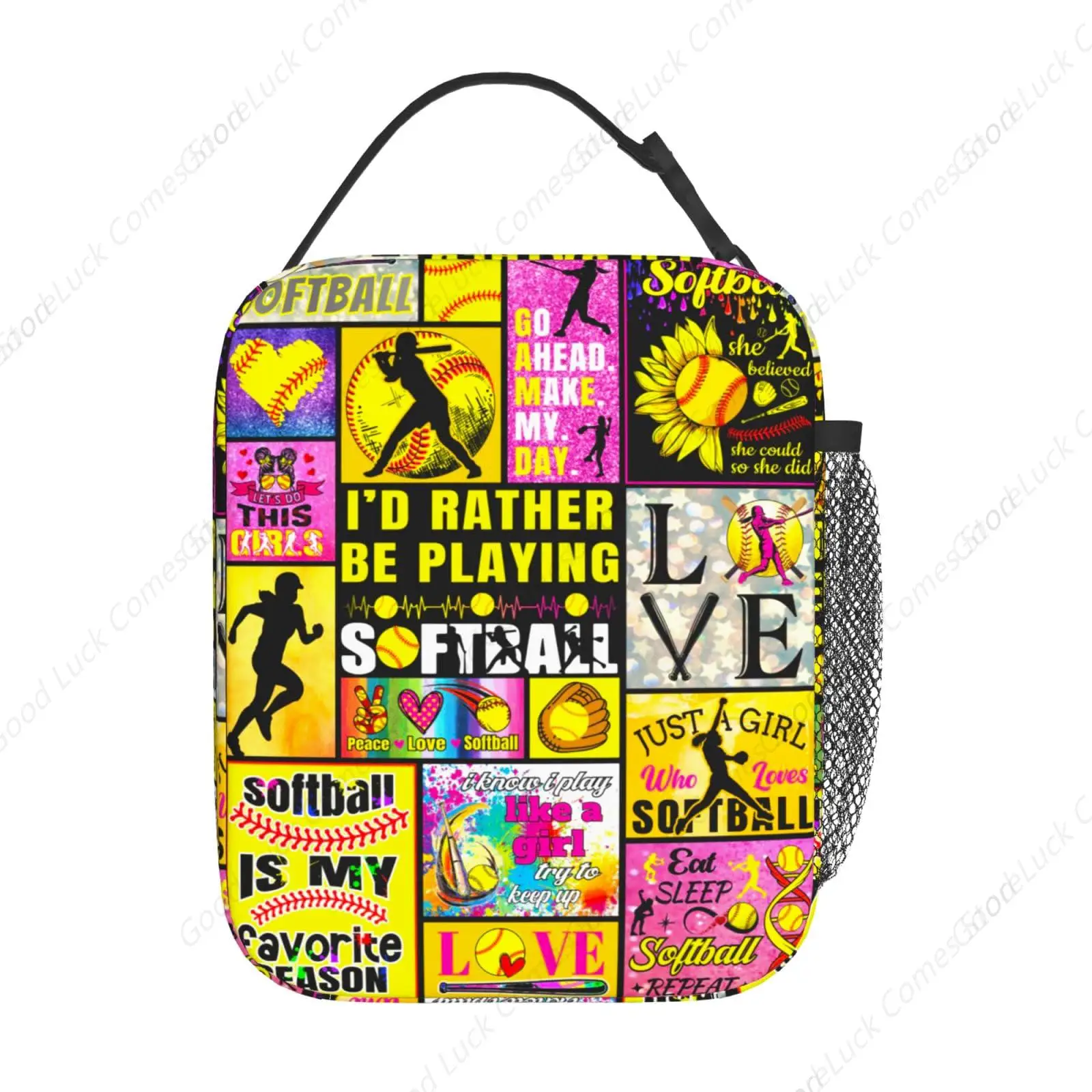 الكرة اللينة الكرة علب الاغذية للنساء الفتيات الاطفال المراهقين معزول حقيبة الغداء قابلة لإعادة الاستخدام المحمولة علب الاغذية حمل الهدايا للعمل نزهة #2