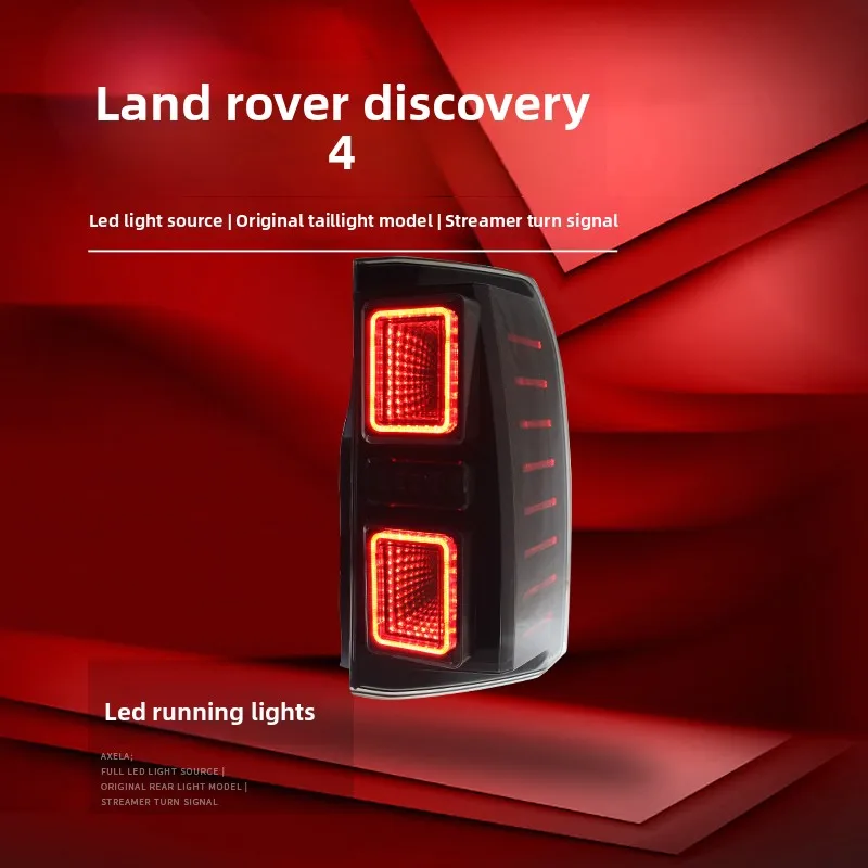

Для Land Rover Discovery 3/4 2009-2016 Автомобильный светодиодный задний фонарь Светодиодные дневные ходовые огни Динамический указатель поворота Тормозной фонарь заднего хода