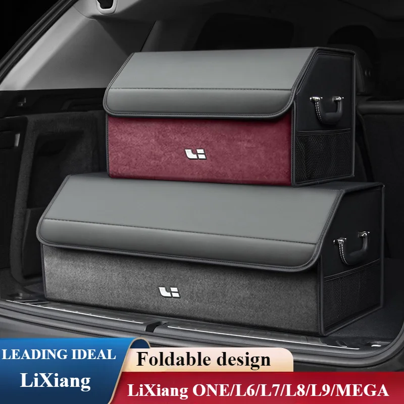 

Ultimate Car Trunk Organizer for LEADING IDEAL LiXiang ONE L6 L7 L8 L9 MEGA–Keep Your Car Neat and Tidy!car accessories interior