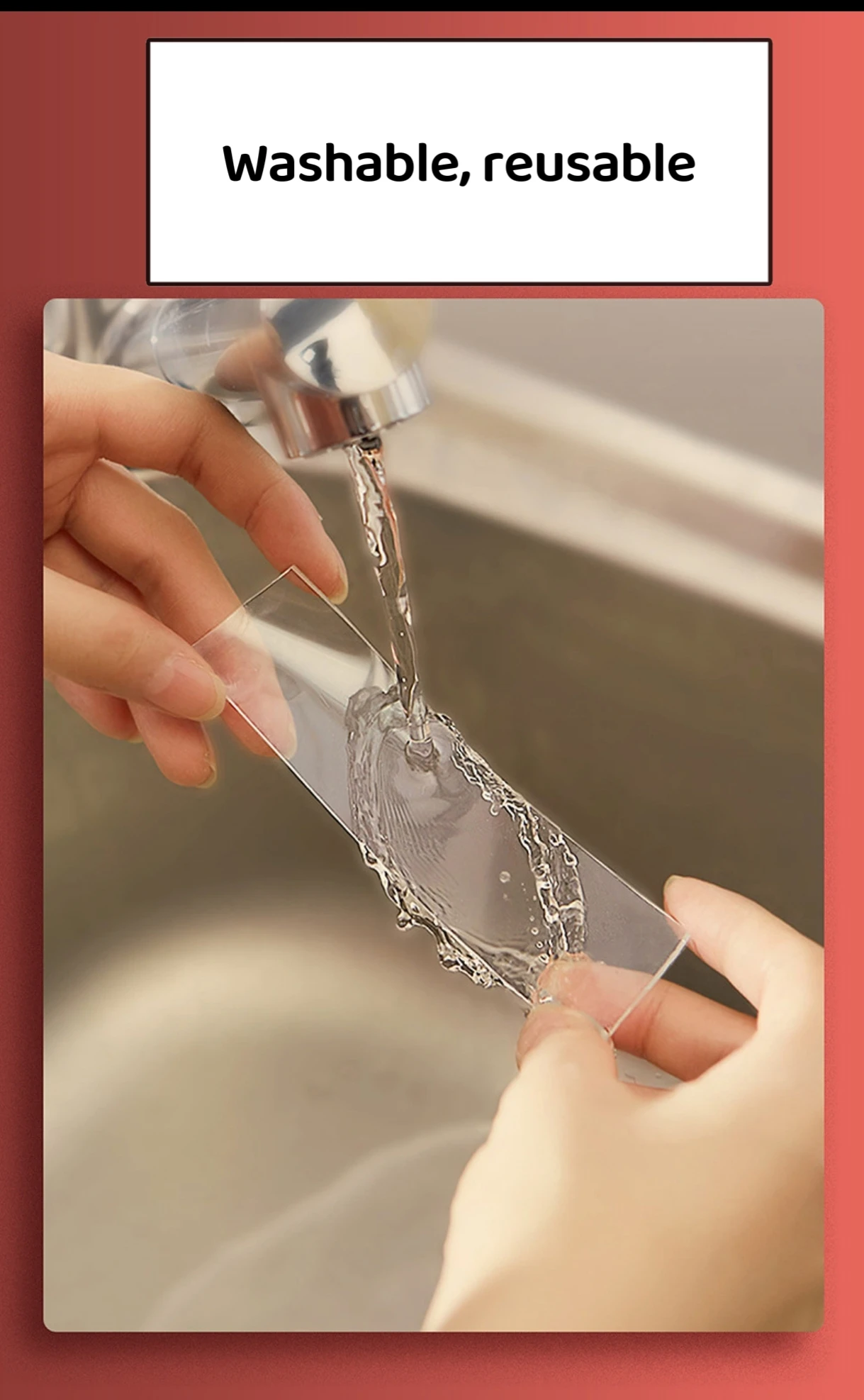 Nano cinta adhesiva fuerte sin rastro Nano cinta de doble cara mágica PET transparente cinta de doble cara