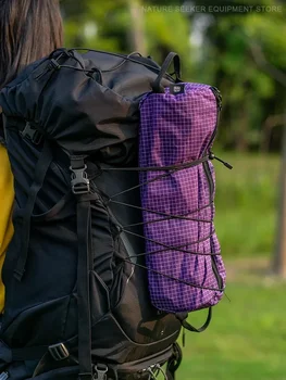 배낭 전술 하이킹 캠핑 의자 보관 가방 관광 여행 야외 장비 장비에 대한 경량 외부 교수형 가방