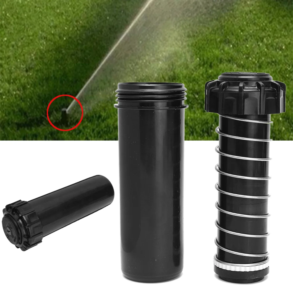 DN20/25mm 210-600kpa Garden Plastic Irrigation Sprinklers Gear Drive Hunter for SRM04 Buried Rotating Nozzle Spray Sprinkler