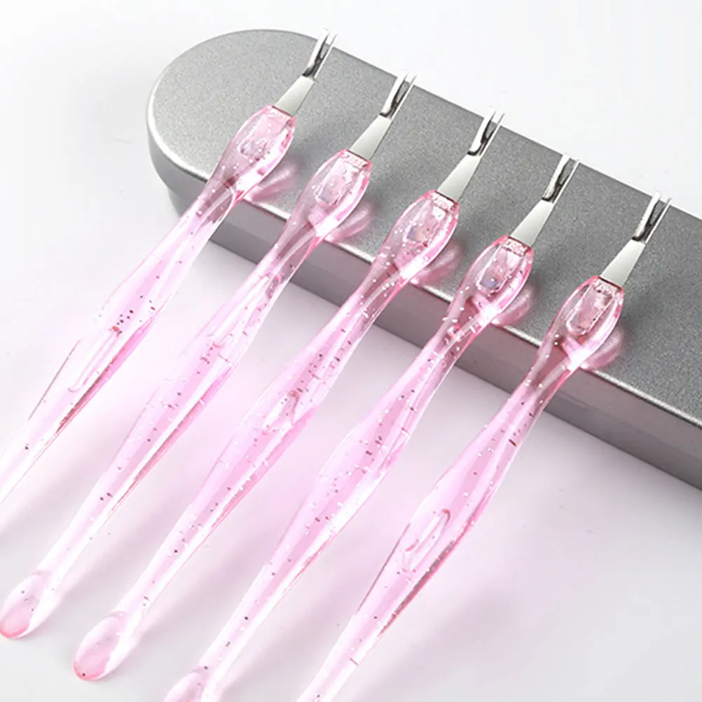 

Nail Art Manicure Tools for Finger Dead Skin Remover Sticks Stainless Steel Removal Miss