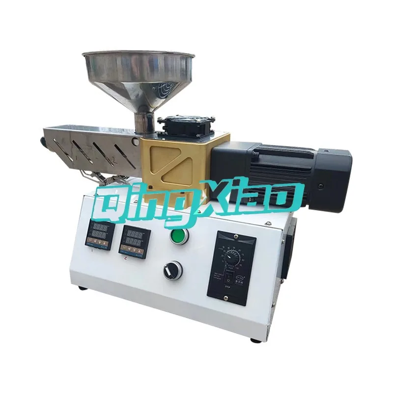 

Small Desktop Plastic Extruder 3D Printer Filament Extrusion Equipment For Lab Sampling Color Plate Rubber Material Extrusion