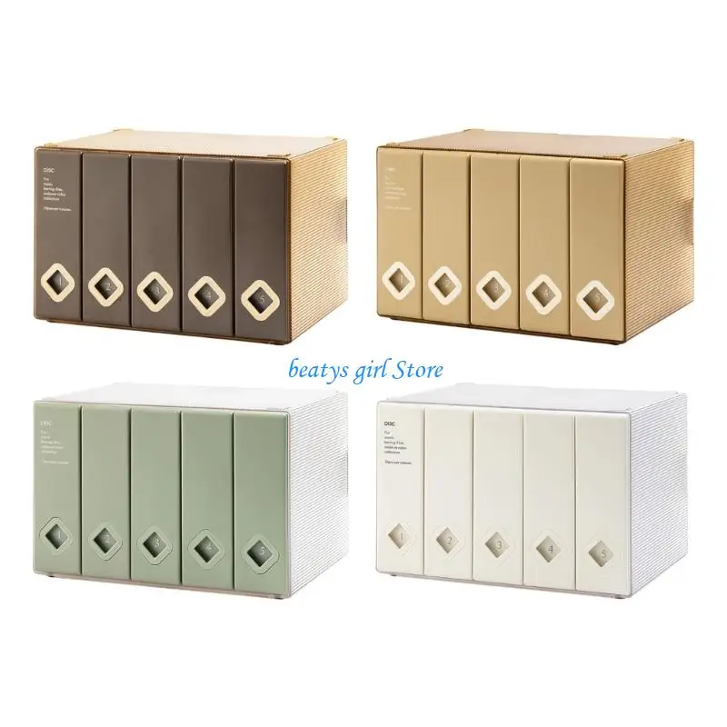 

C7AB Extended Use Digital Storage Box With Identification identifiers For Systematic Album And Media Gathering In Multiple dyes