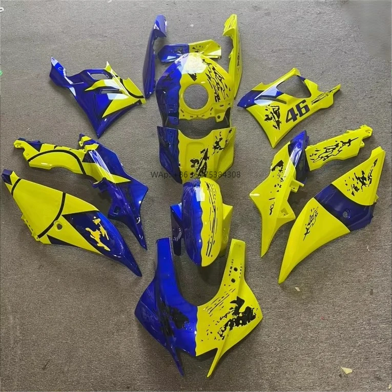For  YZF R3 R25  2014-2018 Customized Plastic Motorcycle Fairing Kit Customized ABS Plastic Fairing Kit