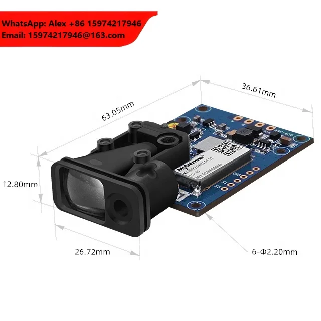 Oem Long Range 1mm Accuracy 20Hz Laser Distance Sensor Module RS485 Laser Distance Measuring Sensor