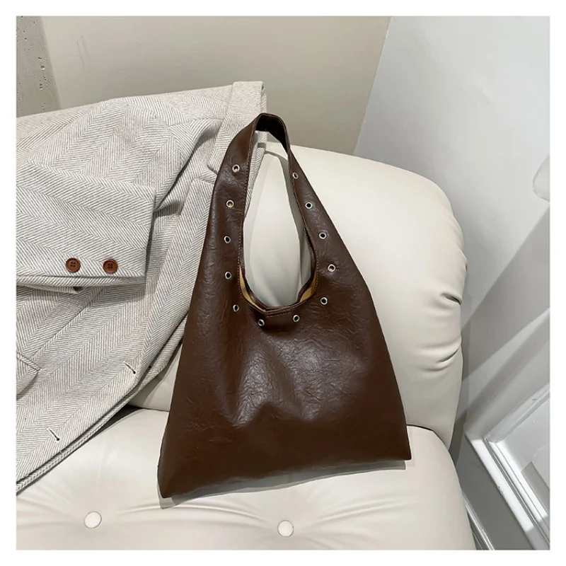 

Сумка с напуском из искусственной кожи, женская однотонная простая сумка на плечо, большая вместительная сумка-тоут, дорожные сумки с магнитной застежкой, женская сумка