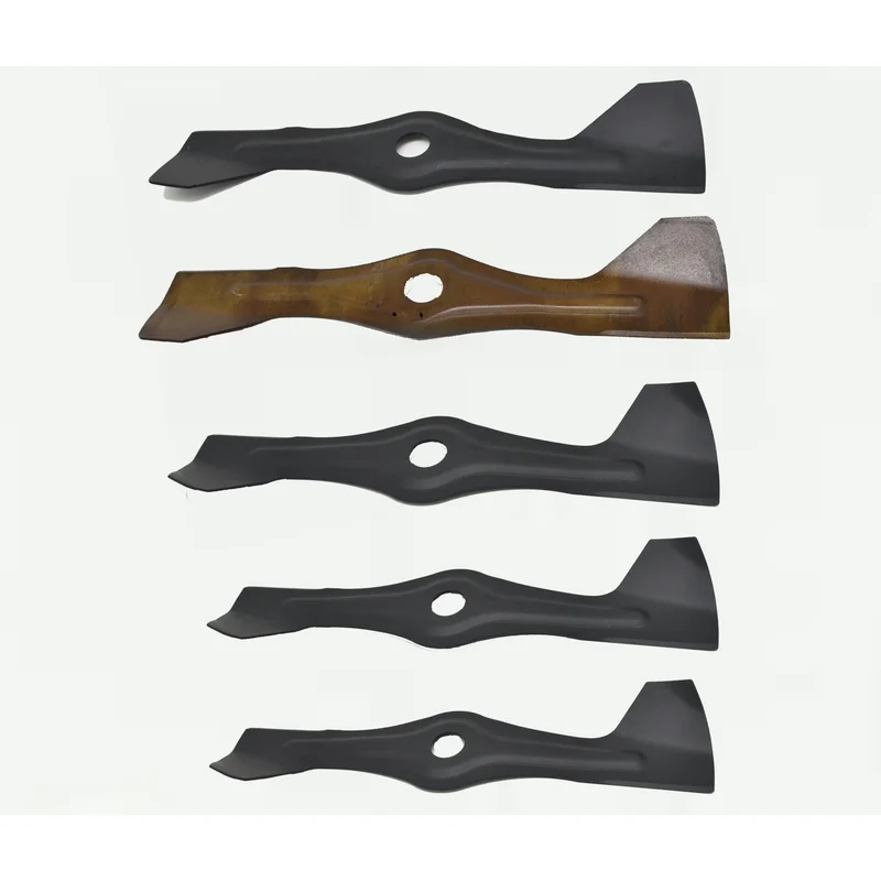 Straight Big Ear Lawn Mower Blade Replacement For Weibang Leopard Mark 18 19 20 21 Inch Garden Spare Part