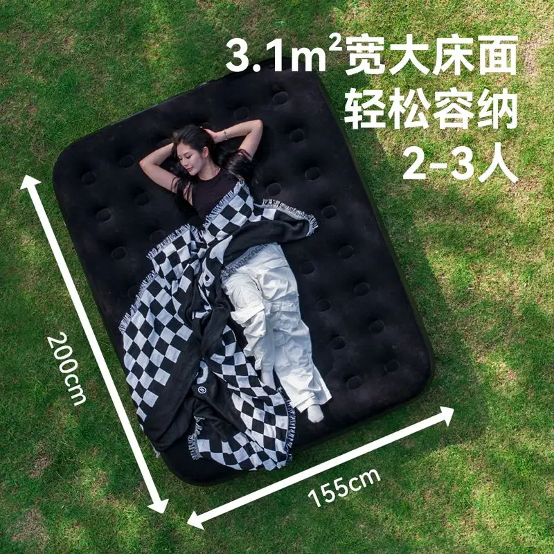 Automatic Inflatable Mattress Outdoor Camping Double Thick Air Cushion Bed