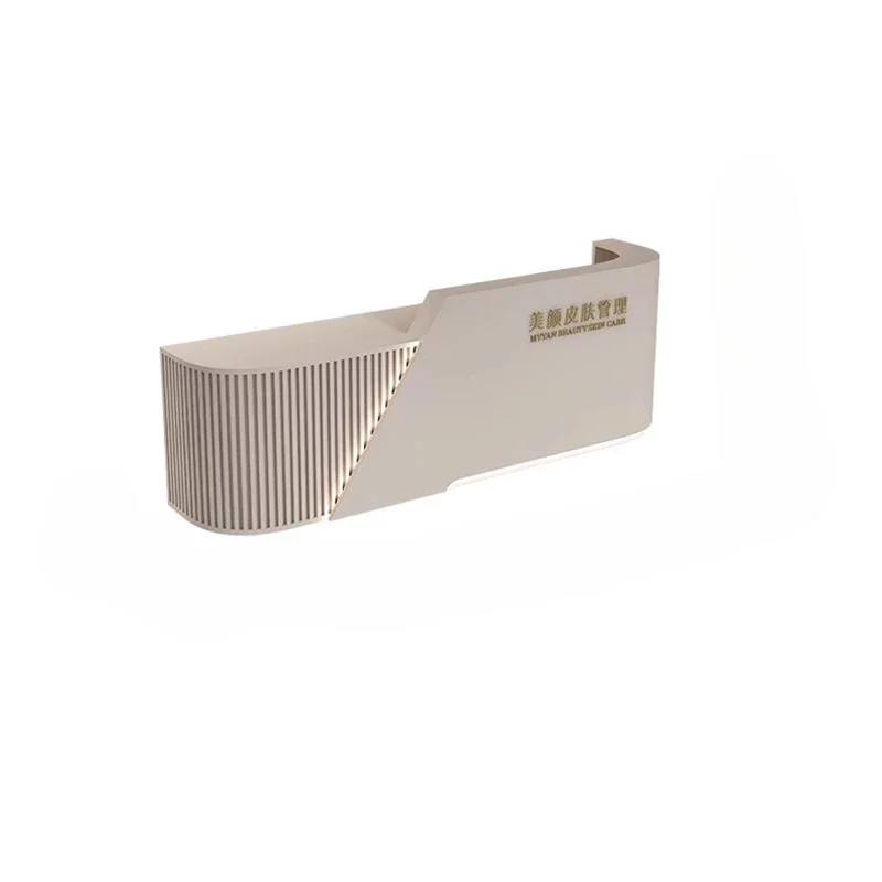 

Premium - Quality Office Front Reception Desk Restaurant Gym Luxury Small Reception Desk Conference Nails Standing Shop Furnitur