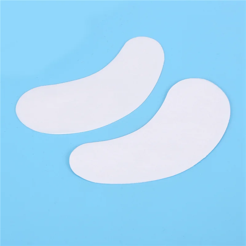 150 pares de almohadillas de Gel para protección ocular, parche de pelusa, extensión de pestañas individuales, máscara para ojos