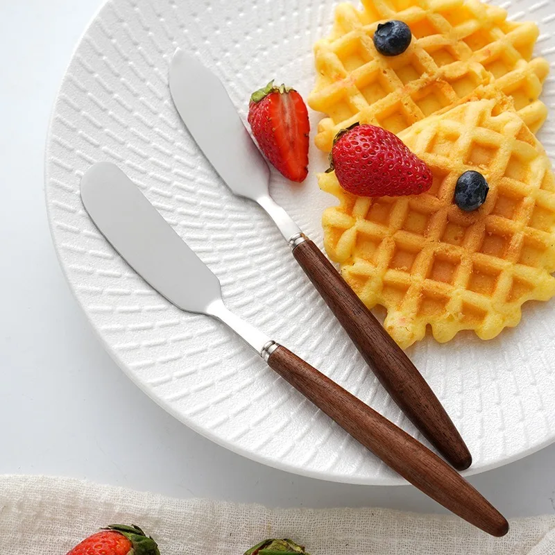 304Stainless Steel Butter Knife Cheese Dessert Jam Knives Cream Bread Cutter Kitchen Tools Knives Butter Spread