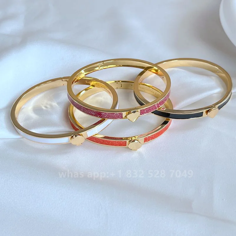 1:1 Brand Gold Bracelets Bangles Fine Jewelry 2024 For Women Christmas Gift With Card