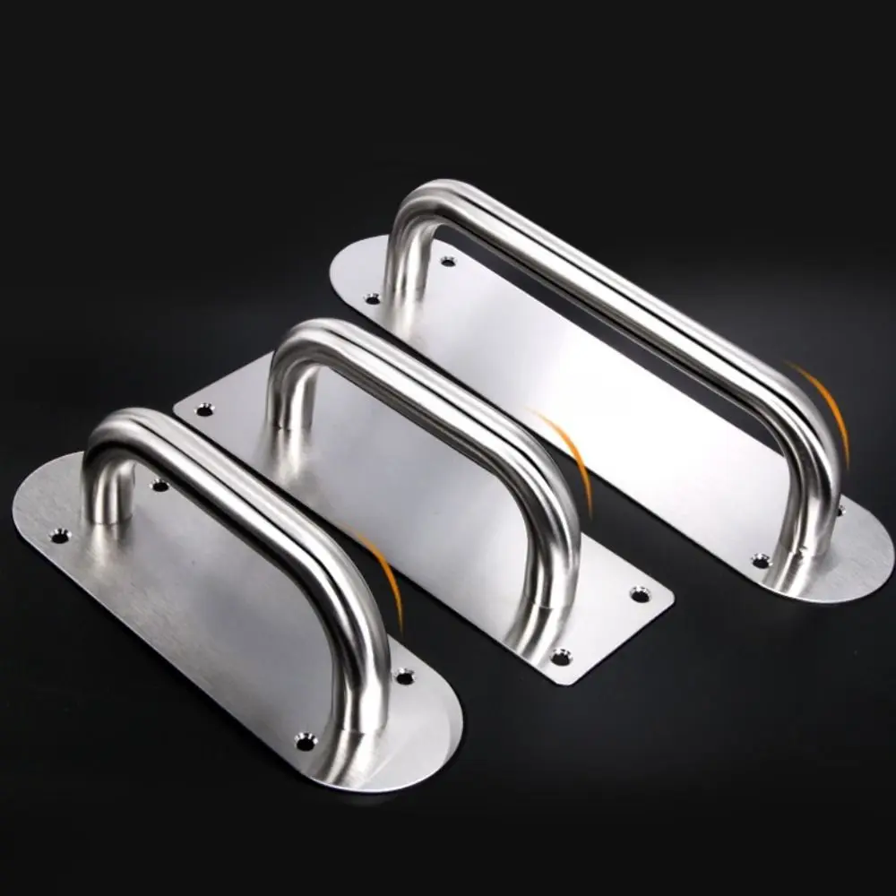 

Safety Door Door Plate Handle Furniture Handle Stainless Steel Heavy Duty Barn Door Pull Large Mounting Accessories