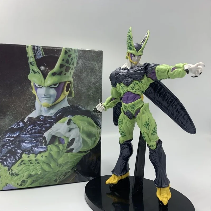 

Коллекционная фигурка Bandai Dragon Ball: Селл, 22 см, стоячая поза, ПВХ, аниме-фигурка, игрушка, модель, подарок для детей