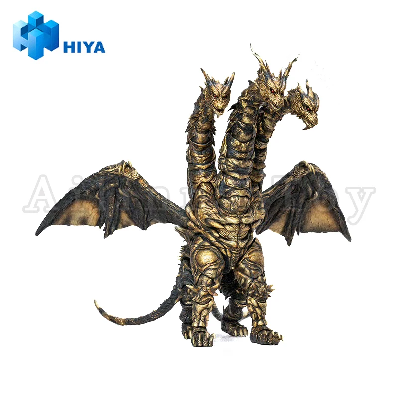 [Pre-orden] Figura de acción HIYA de 10 pulgadas, serie Exquisite Basic, Godzilla Final Wars 2004, Keizer Ghidorah, juguete de anime