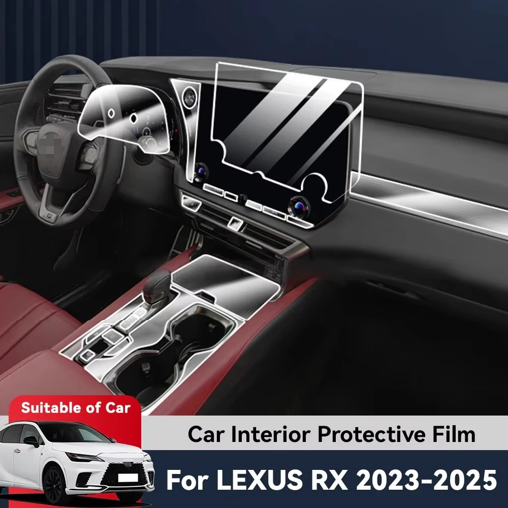 Title: For LEXUS RX350h 500h 2023 2024 TPU Navigation Screen Protector Anti Scratch GPS Interior Central Control Film