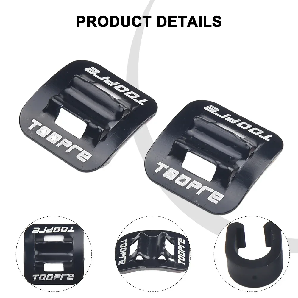 8 Sets Mountain Bike Bicycles Brake Cable Guide Seat-Frame Tubing Fixing Clamp Aluminum Alloy Cable Clip Cycling Accessories