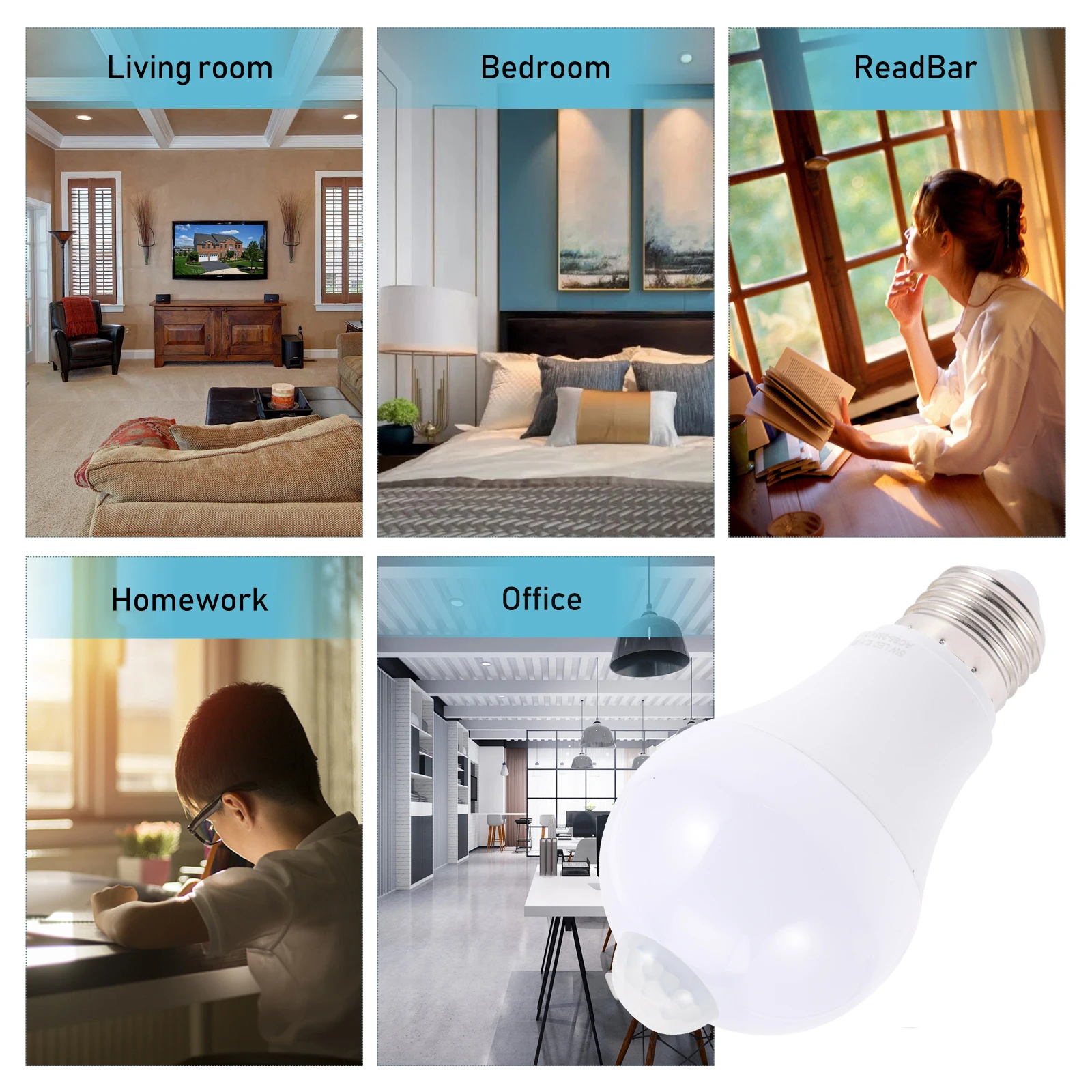

LED Sensor Light Bulb Sensor Lamp Bulb LED Sensor Bulb 7W LED Sensor Bulb